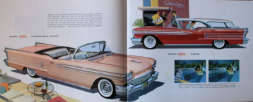 Oldsmobile Modelprogram 1958 Carbrochure (10631)