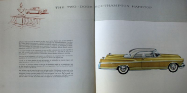 Chrysler Imperial Modelprogram 1956 Prestige-Carbrochure (10628)