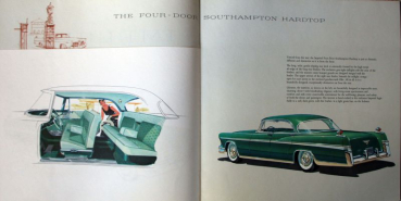Chrysler Imperial Modelprogram 1956 Prestige-Carbrochure (10628)