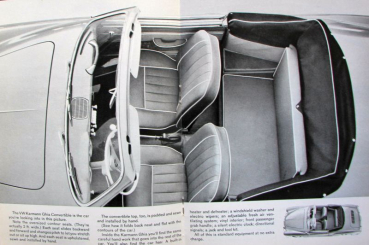 Volkswagen Modellprogramm 1962 Automobilprospekt (10636)
