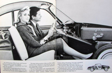 Volkswagen Modellprogramm 1962 Automobilprospekt (10636)