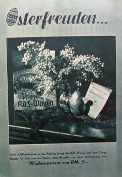 Volkswagen "Kraft durch Freude - Freizeit" 1940 three Societymagazines with VW KdF-Story (10646)