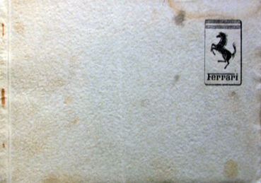 Ferrari 212 Inter - 342 America 1952 Betriebsanleitung (10849)