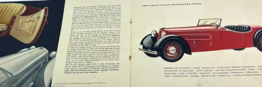 DKW Front Luxus Modelprogram 1936 Carbrochure (10707)
