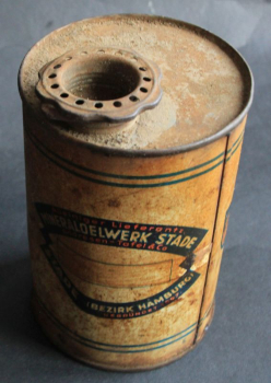Mineralölwerke Stade Andresen Tafel & Co. 1935 Oeldose (10674)