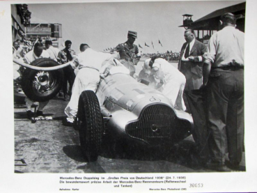 Mercedes-Benz Großer Preis von Deutschland 1938 Werksfoto (10730)