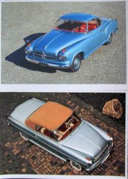 Preview: Borgward Modellprogramm 1958-60 Konvolut mit zwanzig Fotos (10680)