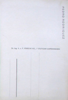 Preview: Pedro Rodriguez Rennfahrer 1968 Autogrammkarten (10729)
