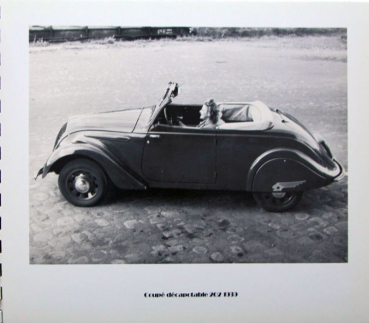 Peugeot Modellprogramm "Selection des Coupes et Cabriolets" Firmen-Fotoalbum 1973 (10716)