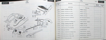 Preview: Volkswagen Käfer Ersatzteilliste 1950 (10691)