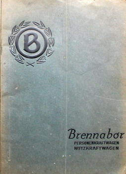Brennabor 2 to. Lastwagen Angebotsmappe 1930 (10693)