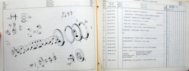 Preview: Mercedes-Benz Unimog M 130 Ersatzteilliste 1971 (10692)