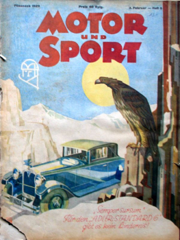 "Motor & Sport" Motor-Zeitschrift Pössneck 1929 (10718)