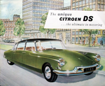 Preview: Citroen DS Safari Executive Modellprogramm 1961 Automobilprospekt (10715)