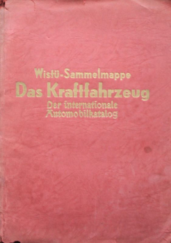 Wistue "Das Kraftfahrzeug" Automobile-Scrapbook 1954 (9497)