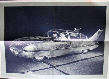 Preview: Borgward Modellprogramm 1955 Testberichte, Poster und Foto-Konvolut (10737)