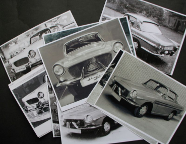 Lloyd Alexander Frua 1958 Modellprogramm zwölf Pressefotos (10733)