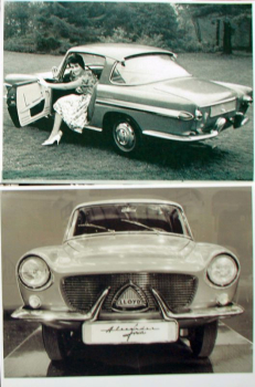 Preview: Lloyd Alexander Frua 1958 Modellprogramm zwölf Pressefotos (10733)