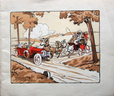 Mühlbacher Automobiles Modellprogramm 1910 Automobilprospekt (10774)