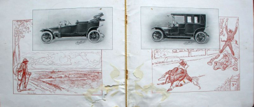 Preview: Mühlbacher Automobiles Modellprogramm 1910 Automobilprospekt (10774)
