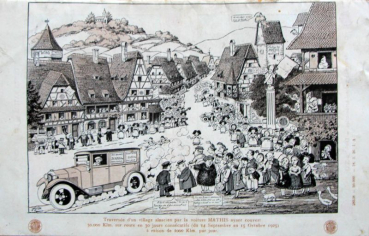 Preview: Mathis Modellprogramm 1926 Automobilprospekt (10772)