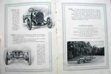 Preview: Chenard & Walcker Automobiles Modellprogramm 1914 Automobilprospekt (10771)