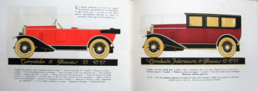 Preview: La Buire Modellprogramm 1926 Automobilprospekt (10770)