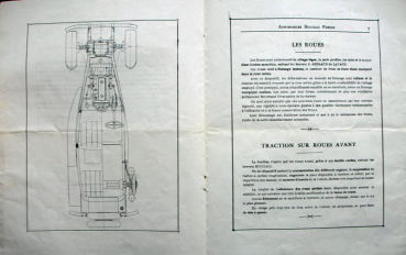 Preview: Bucciali TAV 12 Modellprogramm 1929 Automobilprospekt (10769)