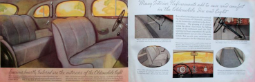 Oldsmobile Six and Eight Modellprogramm 1935 Automobilprospekt (10765)