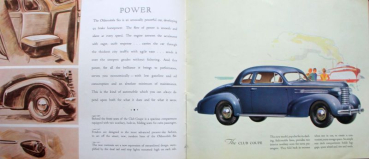 Preview: Oldsmobile Six Modellprogramm 1936 Automobilprospekt (10764)