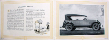 Preview: Hupmobile 8 Reihe E Modellprogramm 1928 Automobilprospekt (10761)