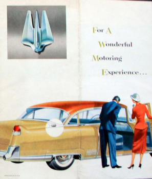 Cadillac Modelprogram Air Condition 1954 Carbrochure (10757)