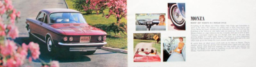 Preview: Chevrolet Corvair Modellprogramm 1964 Automobilprospekt (10755)