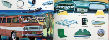 Preview: Chevrolet Corvair Modelprogram 1961 "Custom Features" Carbrochure (10754)