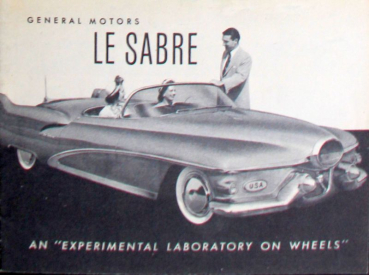 Buick Le Sabre Conceptcar Modelprogram 1951 Carbrochure (10753)