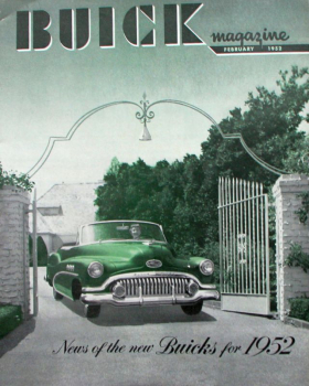 "Buick Magazine" Buick Zeitschrift 1952 (10775)
