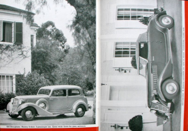 Preview: Auburn  654 - 852 Modellprogramm 1936 Automobilprospekt (10752)