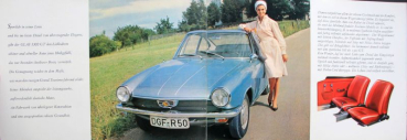 Preview: Glas 1300 GT Modelprogram 1965 Carbrochure (10747)