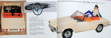 Preview: Glas 1300 GT Modelprogram 1965 Carbrochure (10747)