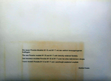 Preview: Porsche 911S zwei Werksfotos 1965 (10783)