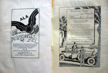 Preview: ADAC "Eifelrennen" Nuerburgring 1927 Motorracing-Program (10785)