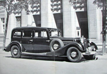 Preview: Horch Modellprogramm 1938 Automobilprospekt (10847)