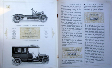 Brasier Automobile Modellprogramm 1910 Automobilprospekt (10809)