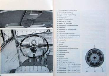 Preview: Volkswagen T1 Transporter 1965 Betriebsanleitung (10815)
