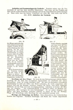 Preview: Brennabor Type AL 10/45 PS Sechscylinder 1927 Betriebsanleitung (10816)