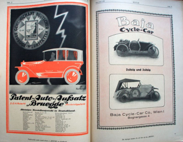 Braunbecks "Motor" Magazin März/April 1922 (10820)