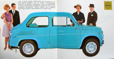 Preview: SAS Jalta 965 A Modellprogramm 1965 Automobilprospekt (10807)