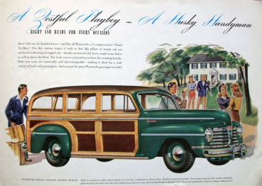 Preview: Plymouth Modellprogramm 1941 Automobilprospekt (10806)