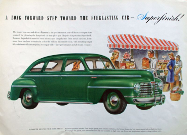 Preview: Plymouth Modellprogramm 1941 Automobilprospekt (10806)