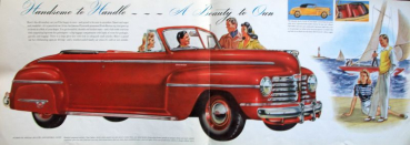 Plymouth Modellprogramm 1941 Automobilprospekt (10806)